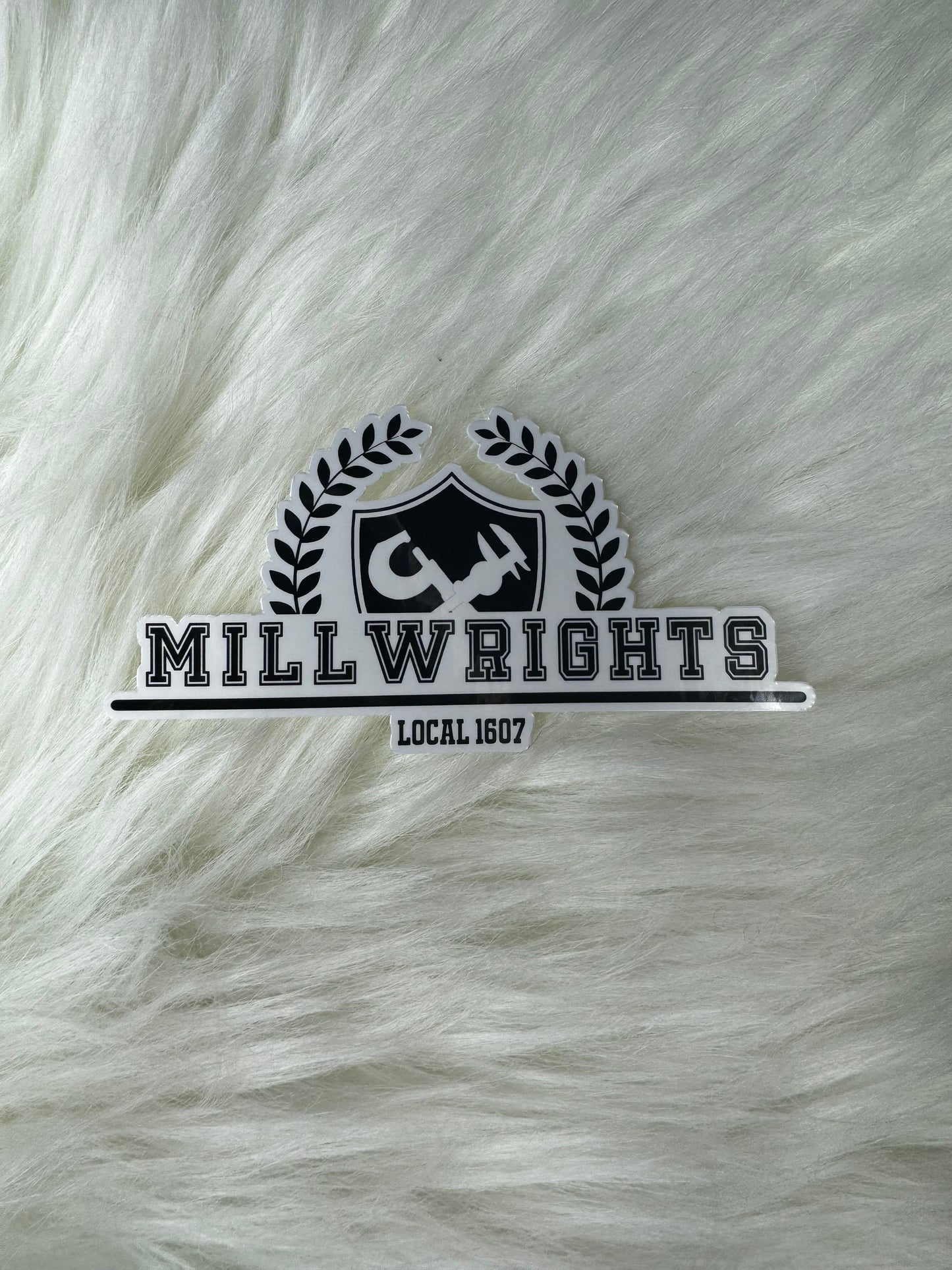 University Millwright Local 1607 Sticker