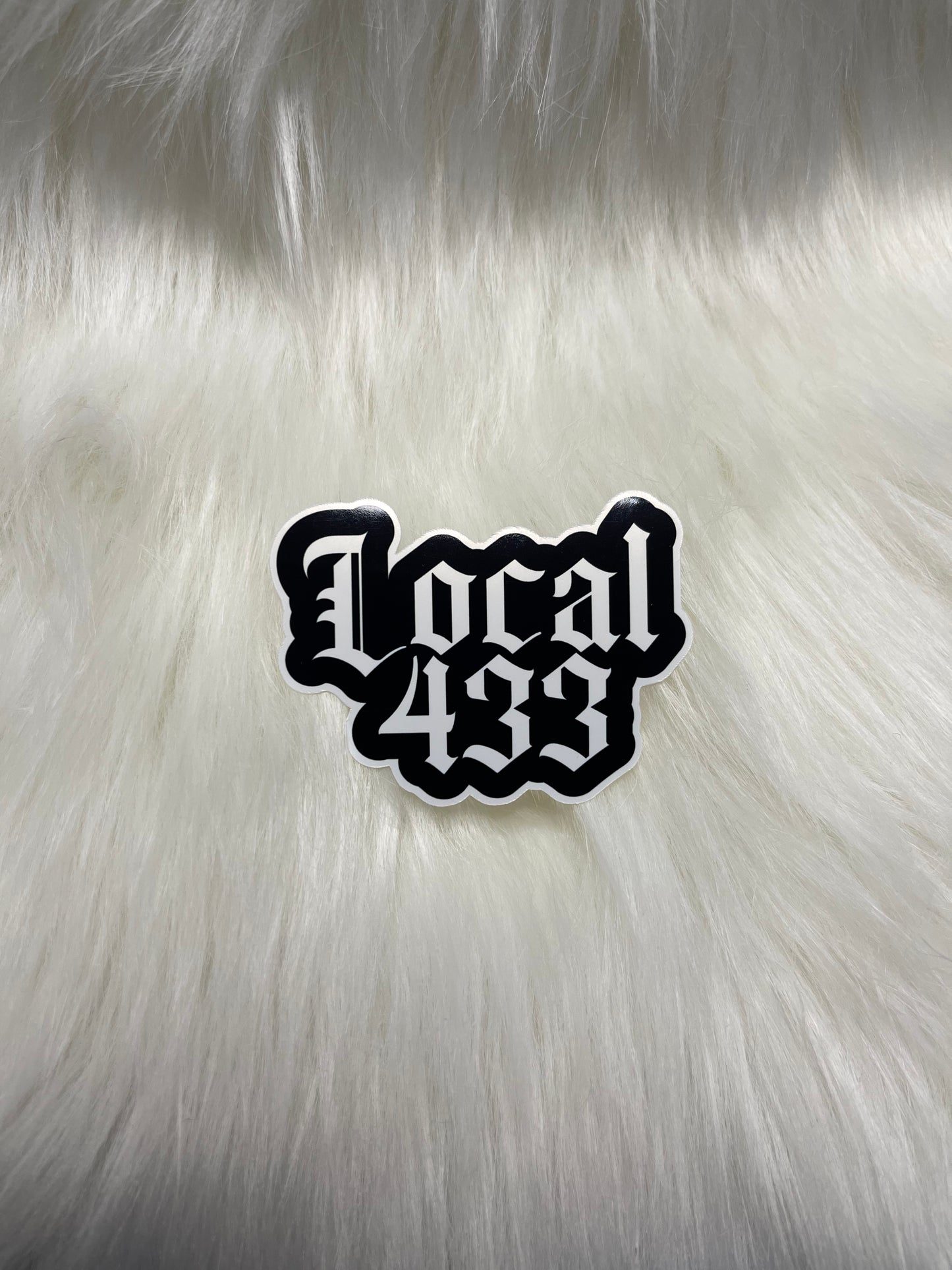 Local 433 Ironworker Sticker