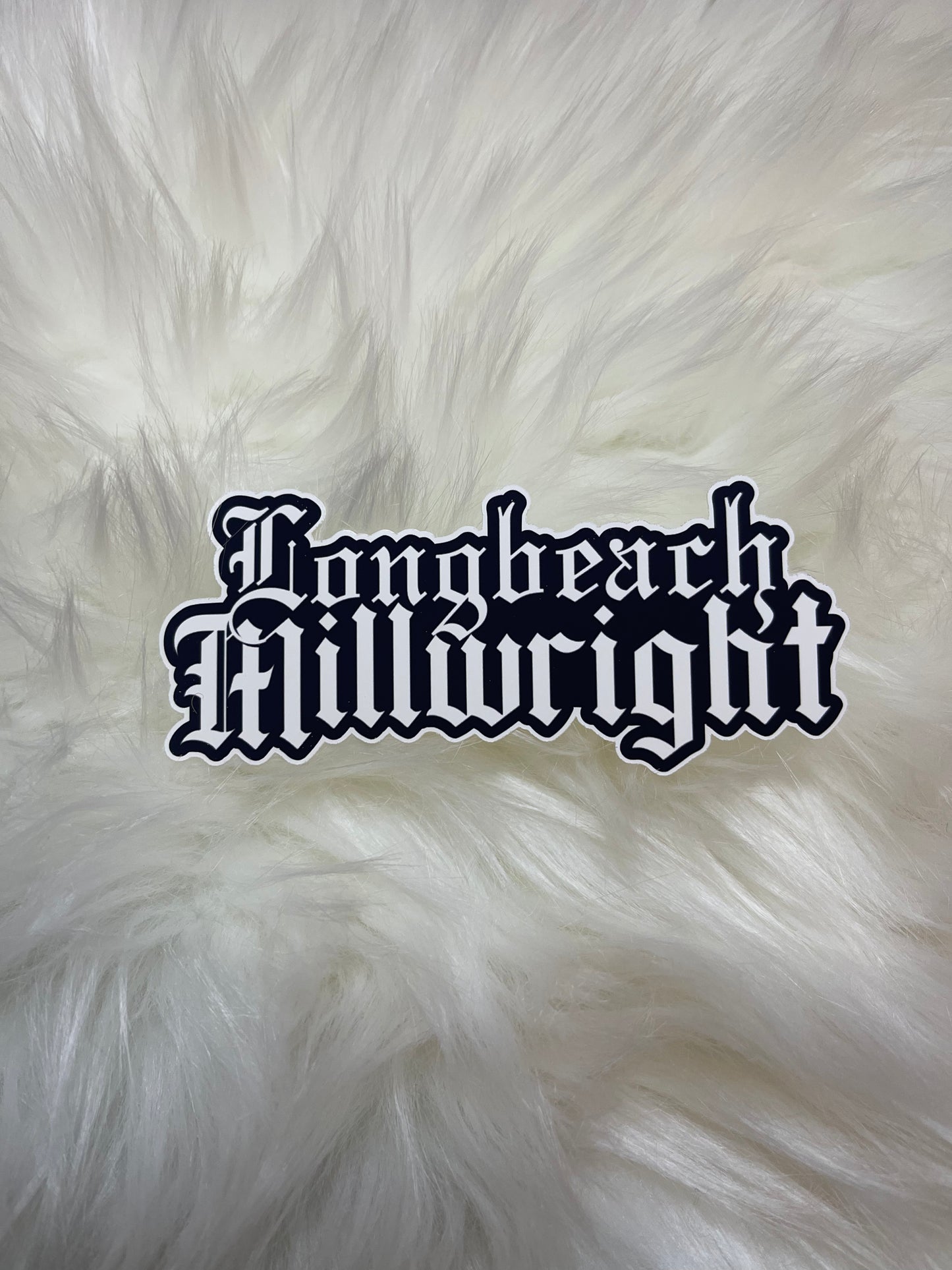 Long Beach city Millwright sticker